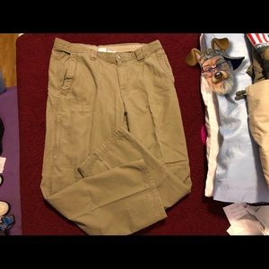 Columbia Sportswear Omni-Shield Mens Hiking Camping Khaki Pants Size 36x32